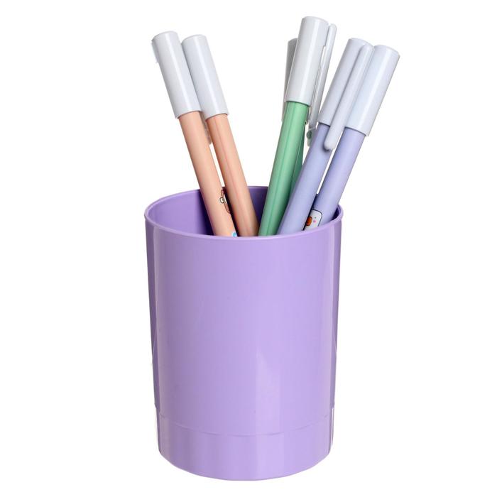 Стакан для ручек "Пастельные цвета", пластик, МИКС
Стакан для ручек "Пастельные цвета", пластик, МИКС