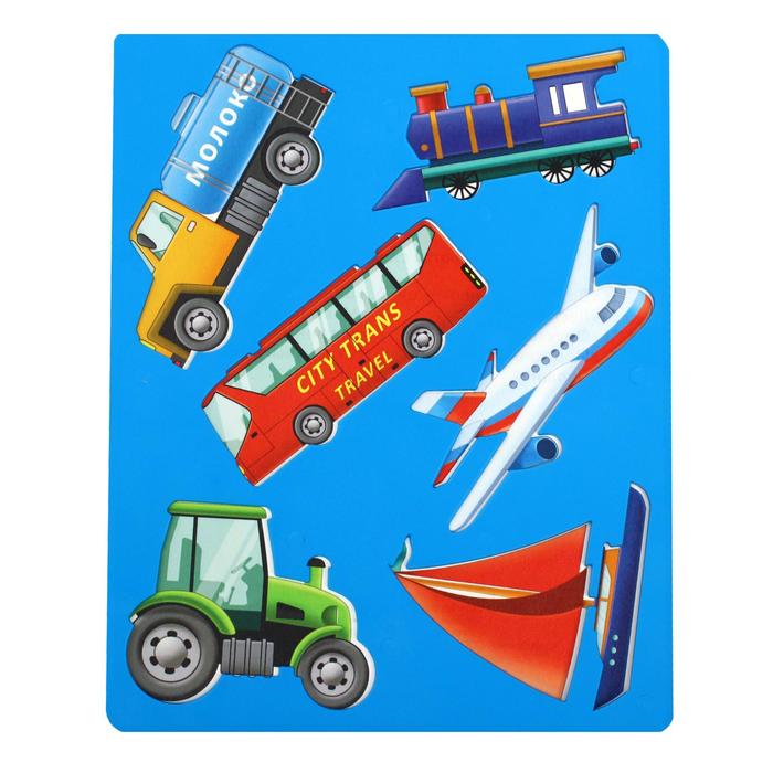 Трафарет "Виды транспорта", пластиковый
Трафарет "Виды транспорта", пластиковый