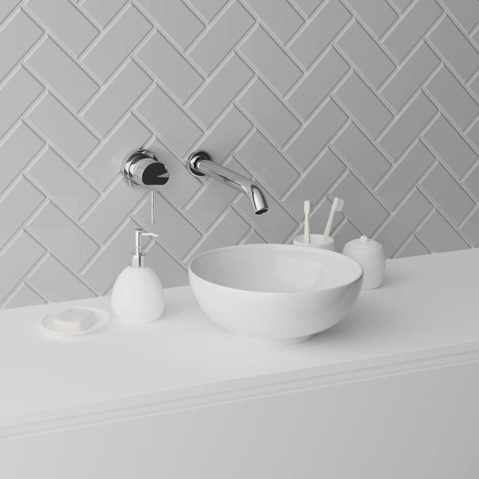 фото Раковина grossman gr-3021, круглая, d=320 мм, белый