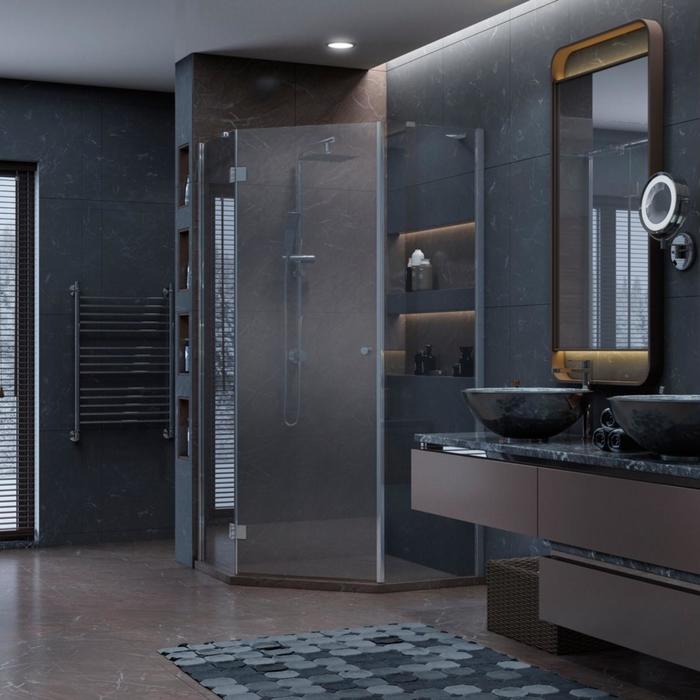 Душевое ограждение Ambassador Diamond 12011111L, 900x900x2000 мм, левое, прозрачное
Душевое ограждение Ambassador Diamond 12011111L, 900x900x2000 мм, левое, прозрачное