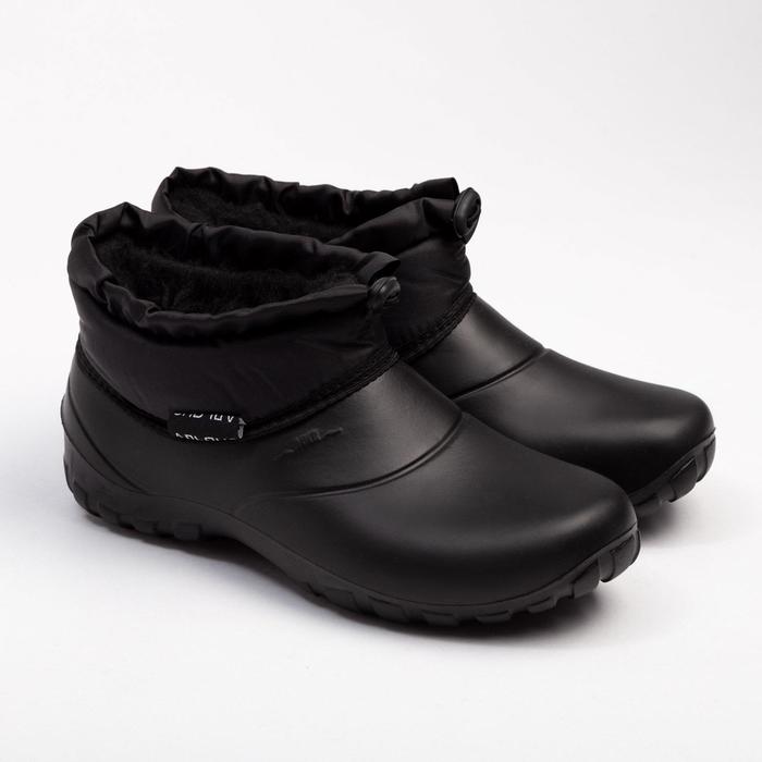 Галоши женские, цвет чёрный, размер 39
Галоши женские, цвет чёрный, размер 39