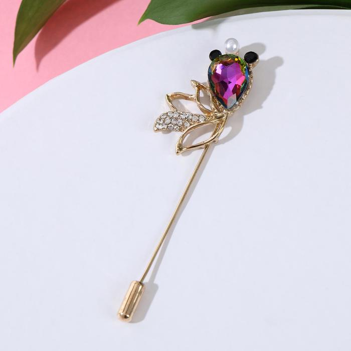 Булавка "Рыбка" 8см, цветная в золоте
Булавка "Рыбка" 8см, цветная в золоте