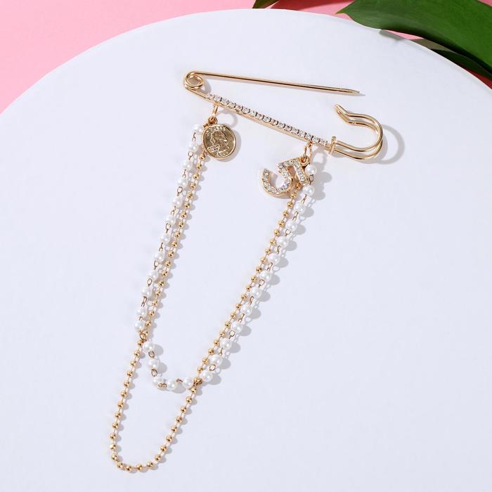 Булавка "Парижанка" 7см, цвет белый в золоте
Булавка "Парижанка" 7см, цвет белый в золоте