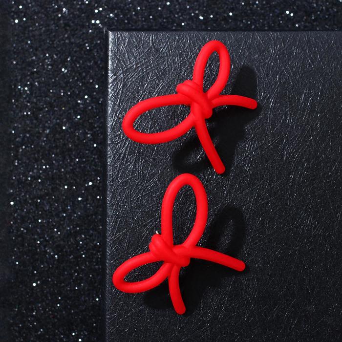 Серьги металл "Лауд" бантики, цвет красный
Серьги металл "Лауд" бантики, цвет красный