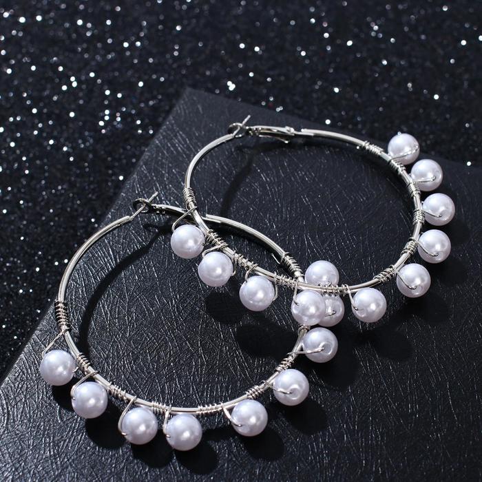 Серьги-кольца "Жемчужная кармелита" танго, цвет белый в серебре, d=5.5
Серьги-кольца "Жемчужная кармелита" танго, цвет белый в серебре, d=5.5