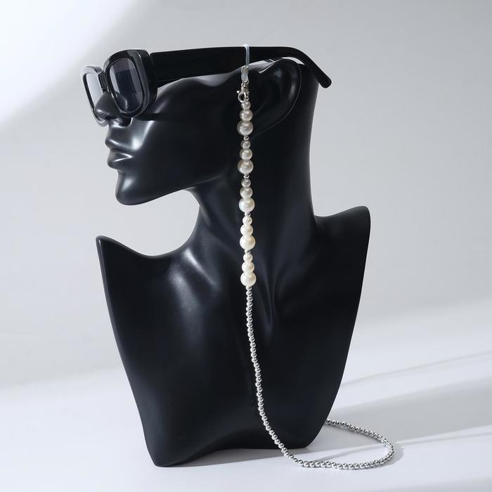 Цепочка для очков "Жемчужные бусины" d=1, цвет белый в серебре, 70 см
Цепочка для очков "Жемчужные бусины" d=1, цвет белый в серебре, 70 см