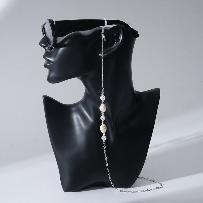 Цепочка для очков "Жемчужные бусины" майорка, d=1, цвет белый в серебре, 70 см
Цепочка для очков "Жемчужные бусины" майорка, d=1, цвет белый в серебре, 70 см