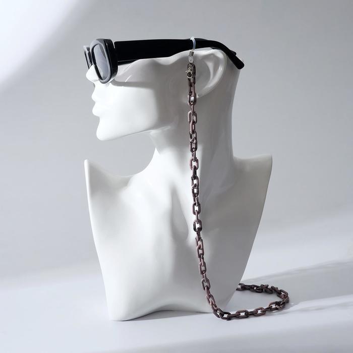 Цепочка для очков "Звенья" тени, цвет коричнево-бежевый, 70 см
Цепочка для очков "Звенья" тени, цвет коричнево-бежевый, 70 см