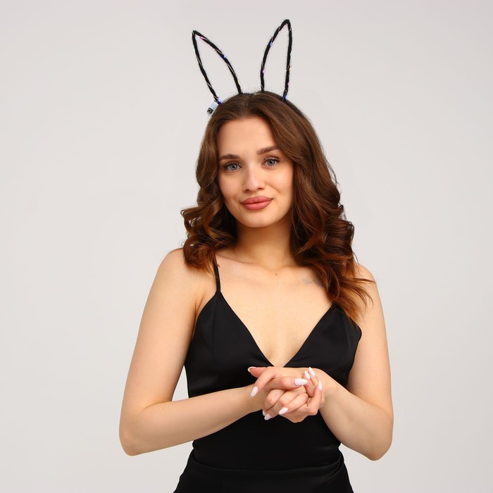 Карнавальный ободок «Зайчик» с диодами
Карнавальный ободок «Зайчик» с диодами