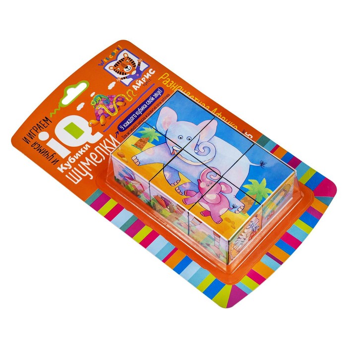 Умные кубики «Шумелки. Разноцветная Африка», 6 штук
Умные кубики «Шумелки. Разноцветная Африка», 6 штук