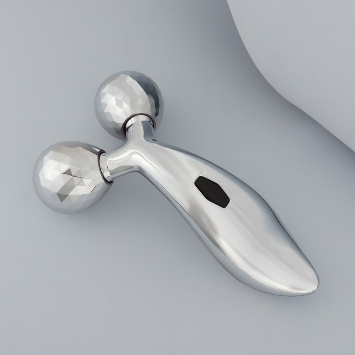 Массажёр, универсальный «3D», 2 ролика, 16 × 9 × 5,5 см, цвет серебристый
Массажёр, универсальный «3D», 2 ролика, 16 × 9 × 5,5 см, цвет серебристый