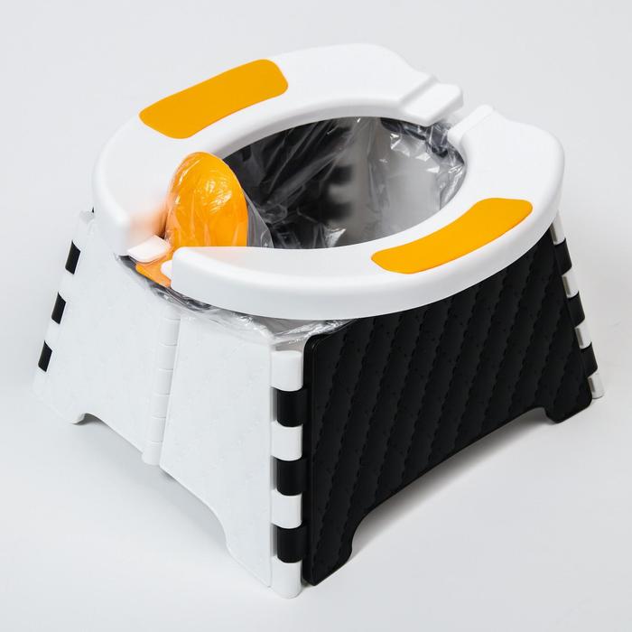 Горшок детский дорожный, складной, цвет белый
Горшок детский дорожный, складной, цвет белый