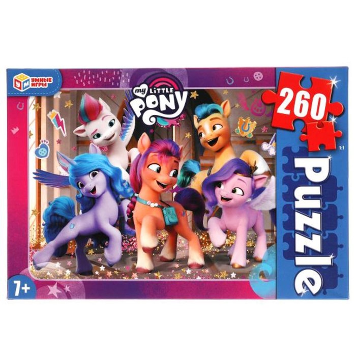 Пазл «Мой маленький пони», 260 элементов
Пазл «Мой маленький пони», 260 элементов