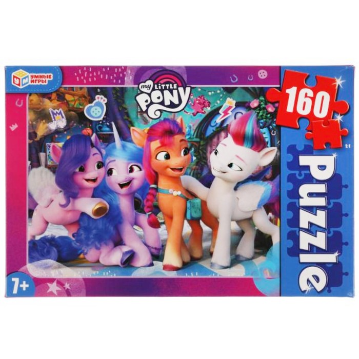 Пазл «Мой маленький пони», 160 элементов
Пазл «Мой маленький пони», 160 элементов