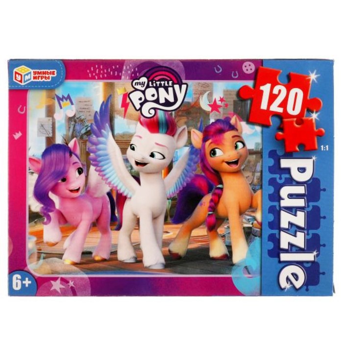 Пазл «Мой маленький пони», 120 элементов
Пазл «Мой маленький пони», 120 элементов