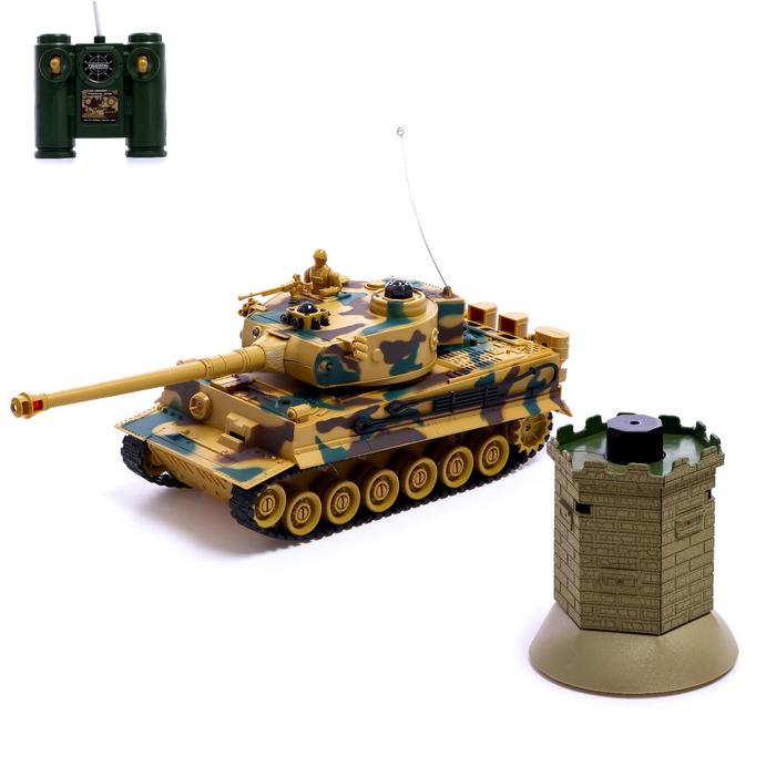 Танк радиоуправляемый «Армия», с бункером, работает от аккумулятора
Танк радиоуправляемый «Армия», с бункером, работает от аккумулятора