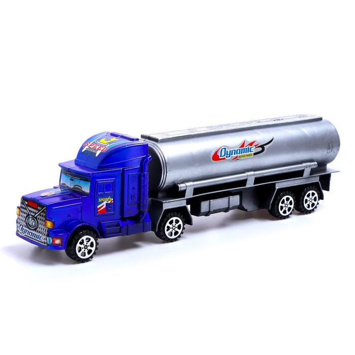 Грузовик инерционный «Бензовоз», МИКС
Грузовик инерционный «Бензовоз», МИКС