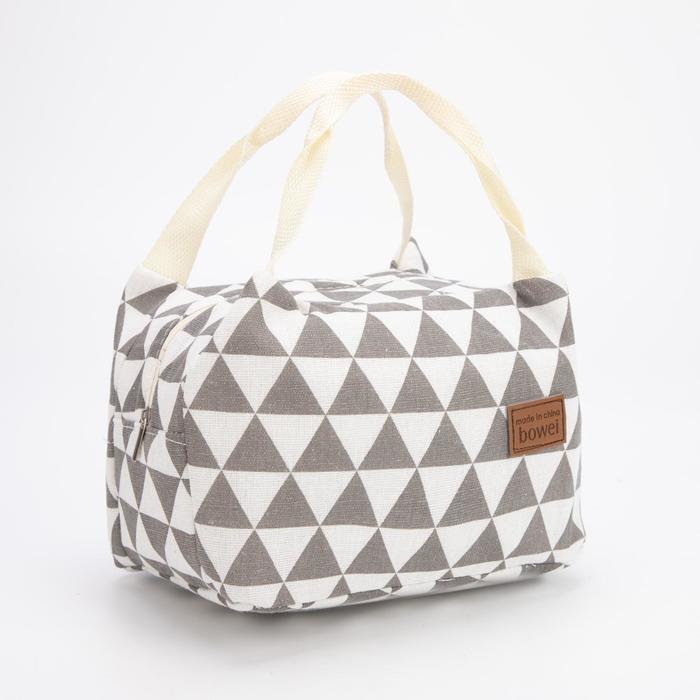 Термосумка на молнии 4 л, цвет бело-серый
Термосумка на молнии 4 л, цвет бело-серый