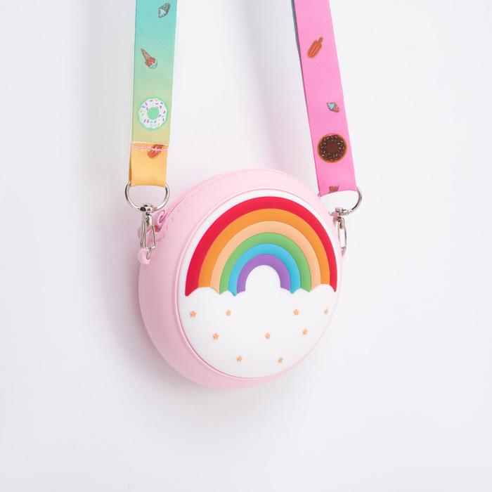 Сумка детская на молнии, цвет розовый
Сумка детская на молнии, цвет розовый