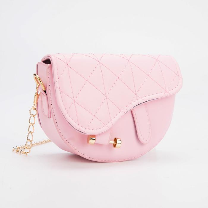 Сумка детская на клапане, цвет розовый
Сумка детская на клапане, цвет розовый