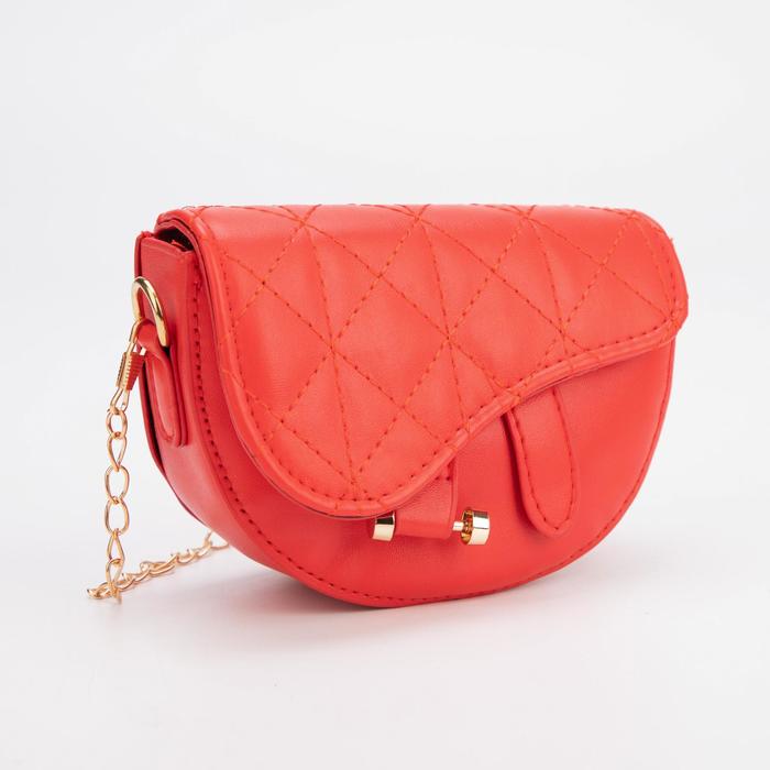 Сумка детская на клапане, цвет красный
Сумка детская на клапане, цвет красный