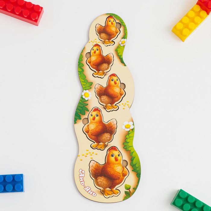 Пазл-сортер "Больше-меньше. Курочки"
Пазл-сортер "Больше-меньше. Курочки"