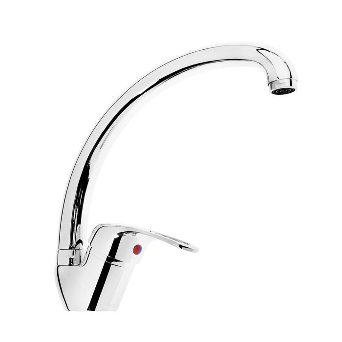 Смеситель для кухни "ОПТИМА", однорычажный, боковая ручка, латунь, хром
Смеситель для кухни "ОПТИМА", однорычажный, боковая ручка, латунь, хром