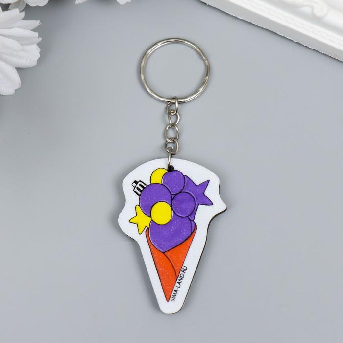 Брелок EVA "Рожок мороженого с новогодними игрушками" 4,8х3,3 см
Брелок EVA "Рожок мороженого с новогодними игрушками" 4,8х3,3 см