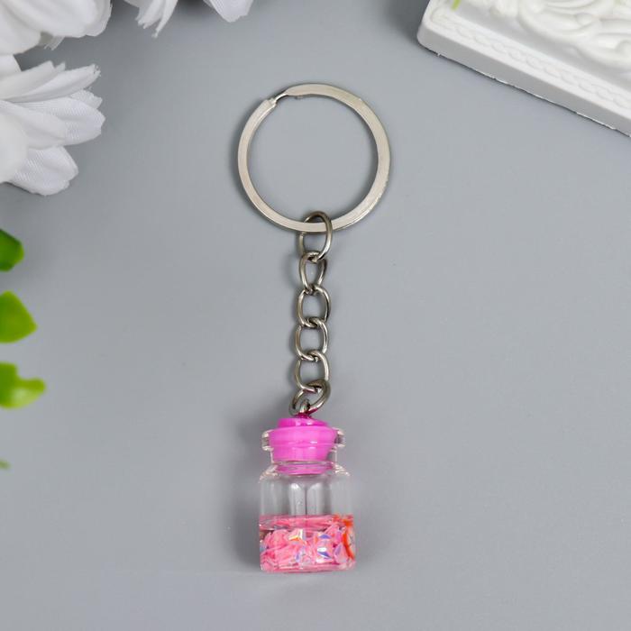 Брелок пластик "Цветочки в бутылочке" розовый 2,4х1,5х1,5 см
Брелок пластик "Цветочки в бутылочке" розовый 2,4х1,5х1,5 см