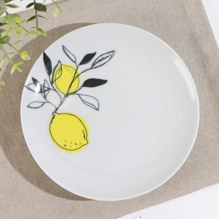 Тарелка мелкая «Лимоника», d=17,5 см
Тарелка мелкая «Лимоника», d=17,5 см