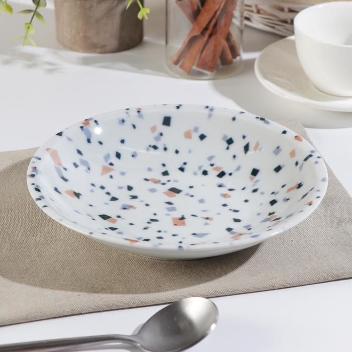 Тарелка глубокая «Камень», d=21 см
Тарелка глубокая «Камень», d=21 см