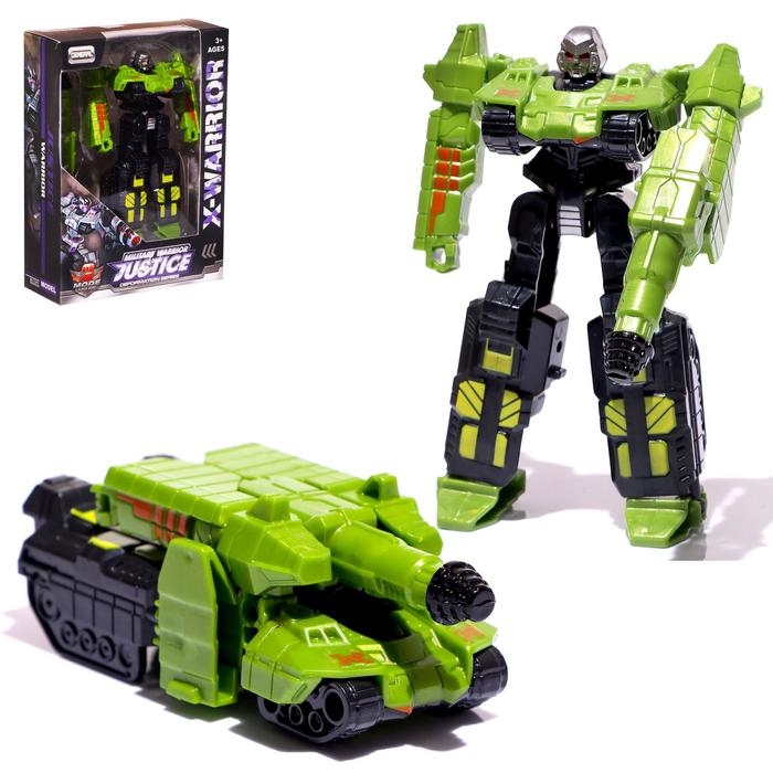 Робот «Танк», трансформируется, цвета МИКС
Робот «Танк», трансформируется, цвета МИКС