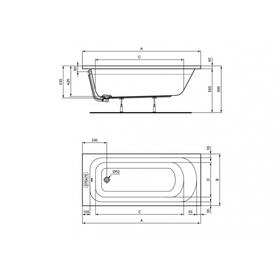 Ванна акриловая Ideal Standard SIMPLICITY W004401, 170 х 70 см, без сифона, без ножек
Ванна акриловая Ideal Standard SIMPLICITY W004401, 170 х 70 см, без сифона, без ножек