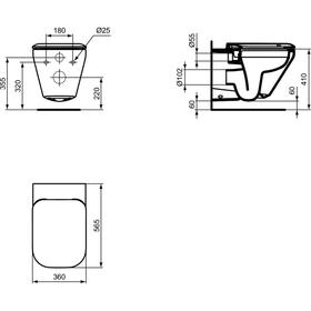 Унитаз подвесной Ideal Standard TONIC II K316501, сиденье, микролифт, дюропласт, белый
Унитаз подвесной Ideal Standard TONIC II K316501, сиденье, микролифт, дюропласт, белый