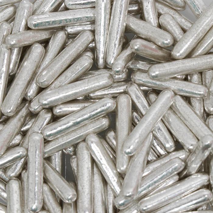 Кондитерская посыпка «Палочки», серебристая, 50 г
Кондитерская посыпка «Палочки», серебристая, 50 г