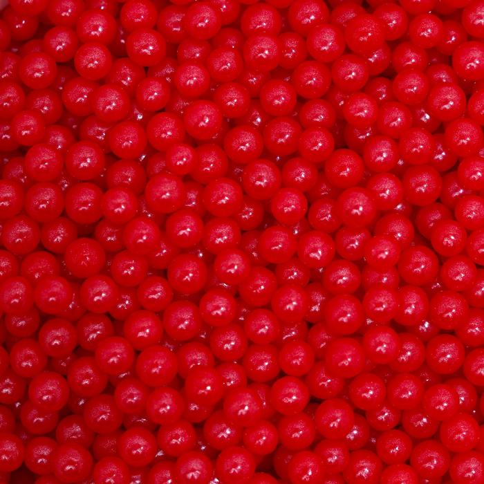 Кондитерская посыпка «Перламутровый жемчуг», красная, 50 г
Кондитерская посыпка «Перламутровый жемчуг», красная, 50 г