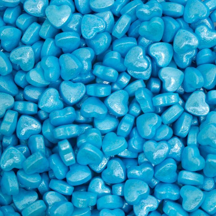 Кондитерская посыпка «Пылкое сердце», голубая, 50 г 
Кондитерская посыпка «Пылкое сердце», голубая, 50 г