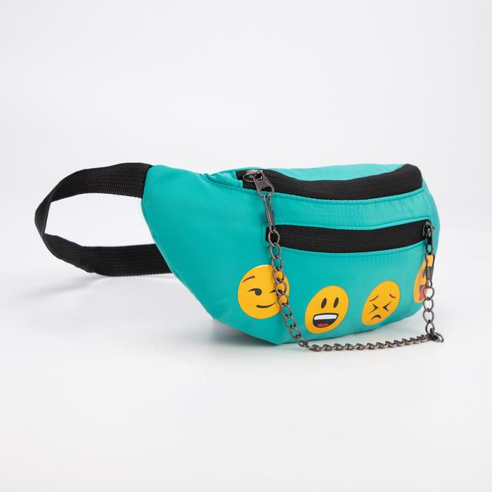 Сумка поясная на молнии, наружный карман, цвет голубой
Сумка поясная на молнии, наружный карман, цвет голубой