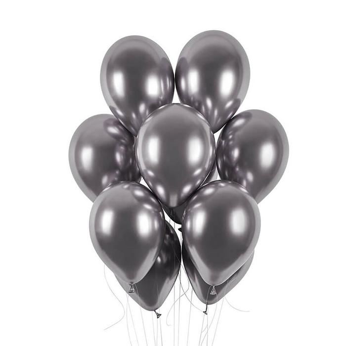 Шар латексный 14" «Хром», набор 10 шт, цвет серый
Шар латексный 14" «Хром», набор 10 шт, цвет серый