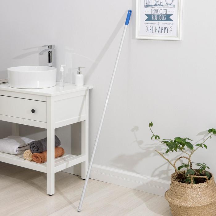 Рукоятка алюминиевая, 147 см, d=2,2 см, с отверстием под клипсу
Рукоятка алюминиевая, 147 см, d=2,2 см, с отверстием под клипсу