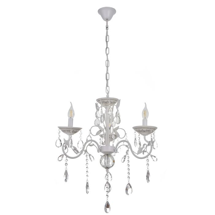 Люстра 1325/3 E14 40Вт белый 50х50х50 см
Люстра 1325/3 E14 40Вт белый 50х50х50 см