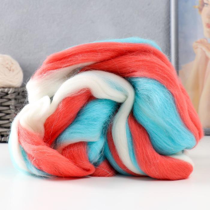 Шерсть для валяния 100% полутонкая шерсть 50 гр меланж (10409)
Шерсть для валяния 100% полутонкая шерсть 50 гр меланж (10409)