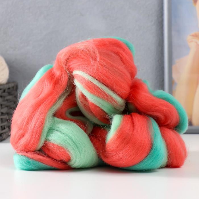 Шерсть для валяния 100% полутонкая шерсть 50 гр меланж (2401)
Шерсть для валяния 100% полутонкая шерсть 50 гр меланж (2401)