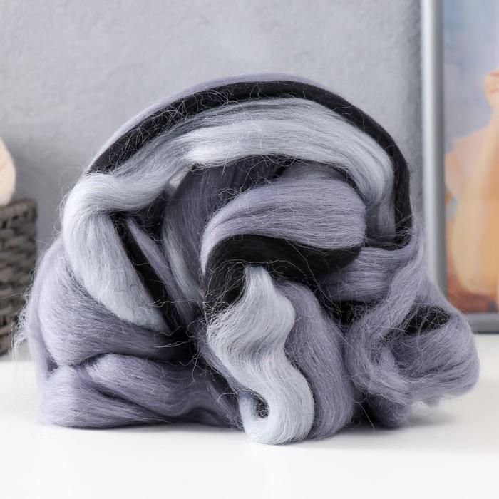 Шерсть для валяния 100% полутонкая шерсть 50 гр меланж (5404)
Шерсть для валяния 100% полутонкая шерсть 50 гр меланж (5404)