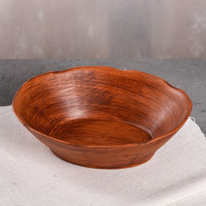 Салатник "Овальный", гладкий, красная глина, 450 мл, 17*14 см
Салатник "Овальный", гладкий, красная глина, 450 мл, 17*14 см