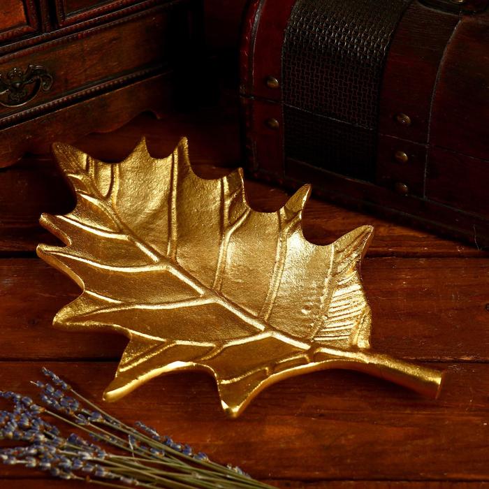 Блюдо алюминий "Лист дерева" 27х17х7 см
Блюдо алюминий "Лист дерева" 27х17х7 см