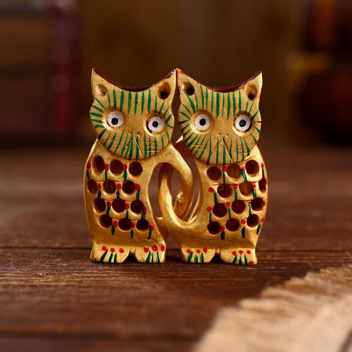 Сувенир дерево "Пара сов" 6х6х1,5 см
Сувенир дерево "Пара сов" 6х6х1,5 см