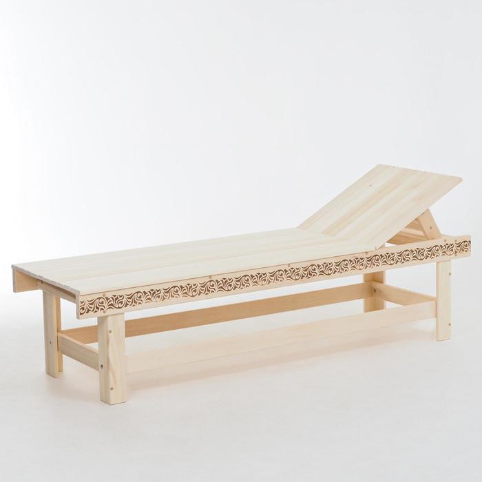 Лежак с подголовником "Салика Флора" 180х40х40 см
Лежак с подголовником "Салика Флора" 180х40х40 см