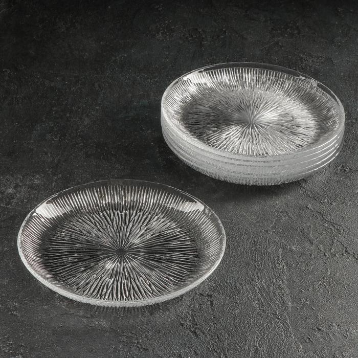 Набор тарелок Solo, d=19 см, 6 шт, цвет прозрачный
Набор тарелок Solo, d=19 см, 6 шт, цвет прозрачный