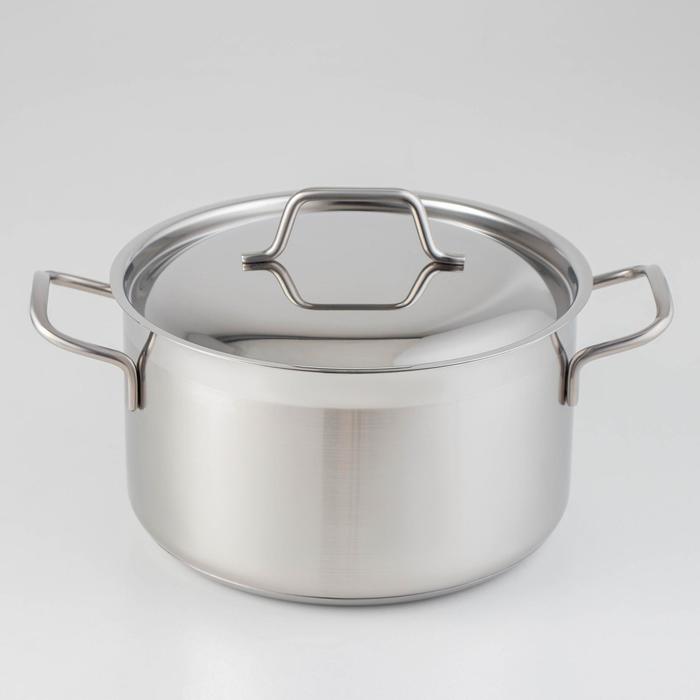 Кастрюля «Крокус Классика», 4,2 л, металлическая крышка
Кастрюля «Крокус Классика», 4,2 л, металлическая крышка